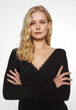 Anna Field kvinner langermet topp svart P266L516 - Bilde 5