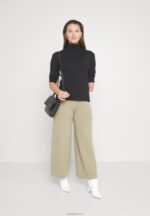 Anna Field kvinner langermet topp svart P266L579 - Bilde 7
