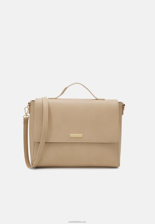 anna_field_kvinner_laptop_bag_tan_p266l2568.jpg Anna Field kvinner laptop bag tan P266L2568 - Bilde 1