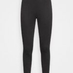 Anna Field kvinner leggings bukser flekkete mørkegrå P266L659