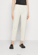 Anna Field kvinner lin mix bukser beige P266L604