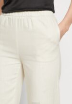 Anna Field kvinner lin mix bukser beige P266L604 - Bilde 4