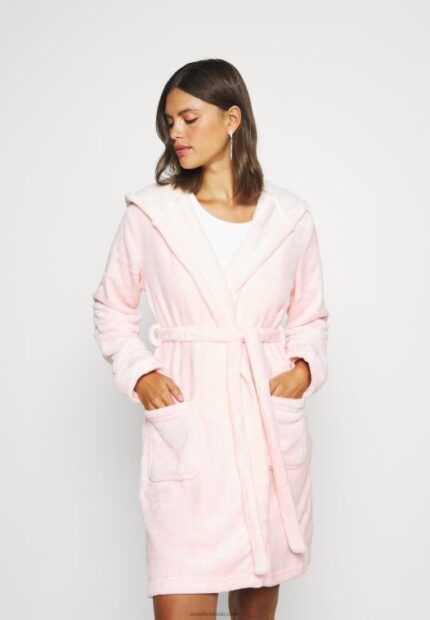 Anna Field kvinner maelis morgenkåpe rosa P266L1079