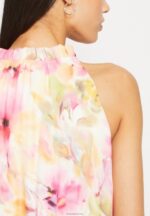 Anna Field kvinner maxi kjole hvit/rosa P266L223 - Bilde 6