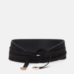 Anna Field kvinner midjebelte svart P266L2764