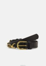 Anna Field kvinner midjebelte svart P266L2767