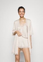Anna Field kvinner morgenkåpe off-white P266L1078 - Bilde 2