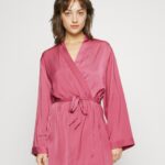 Anna Field kvinner morgenkåpe rosa P266L1081