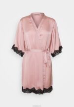 Anna Field kvinner morgenkåpe rosa P266L1084