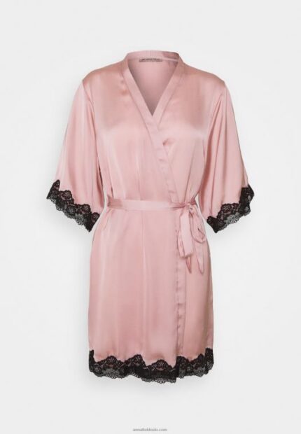 Anna Field kvinner morgenkåpe rosa P266L1084
