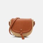 Anna Field kvinner over body bag beige/cognac P266L2517
