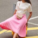Anna Field kvinner over body bag beige/rosa P266L2503