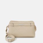 Anna Field kvinner over kroppsveske beige P266L2541