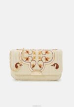 Anna Field kvinner over kroppsveske beige P266L2546