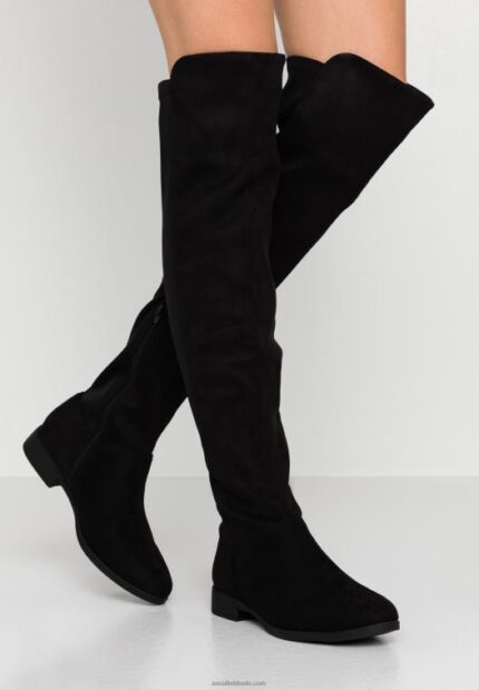 Anna Field kvinner over-the-kne boots svarte P266L2226