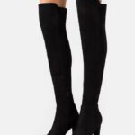 Anna Field kvinner over-the-kne boots svarte P266L2227