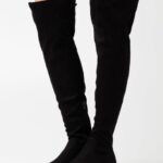 Anna Field kvinner over-the-kne boots svarte P266L2228