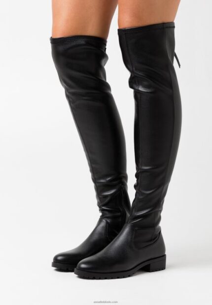 Anna Field kvinner over-the-kne boots svarte P266L2231