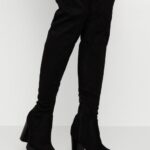 Anna Field kvinner over-the-kne boots svarte P266L2236