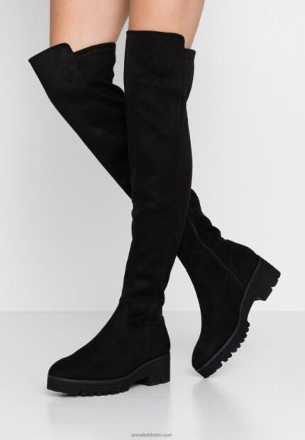 Anna Field kvinner over-the-kne boots svarte P266L2244