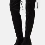 Anna Field kvinner over-the-kne boots svarte P266L2246