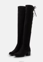 Anna Field kvinner over-the-kne boots svarte P266L2246 - Bilde 3