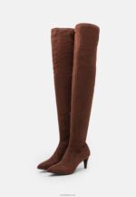 Anna Field kvinner over-the-knee støvler brune P266L2234 - Bilde 3