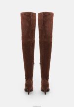 Anna Field kvinner over-the-knee støvler brune P266L2234 - Bilde 4