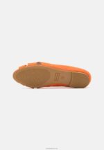Anna Field kvinner peeptoe ballett pumps oransje P266L2153 - Bilde 5