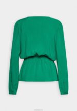 Anna Field kvinner peplum bluse grønn P266L692 - Bilde 6