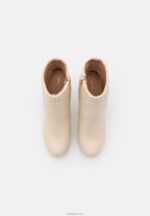 Anna Field kvinner plattform ankelstøvletter offwhite P266L2058 - Bilde 6