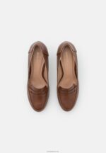 Anna Field kvinner plattform hæler cognac P266L1742 - Bilde 6