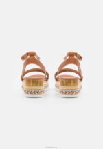 Anna Field kvinner plattformsandaler cognac P266L1471 - Bilde 4