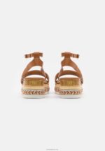 Anna Field kvinner plattformsandaler cognac P266L1474 - Bilde 4