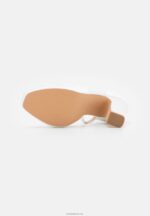 Anna Field kvinner plattformsandaler hvite P266L1586 - Bilde 5