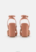 Anna Field kvinner plattformsandaler mørk rosa P266L1553 - Bilde 4
