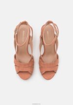 Anna Field kvinner plattformsandaler mørk rosa P266L1553 - Bilde 6