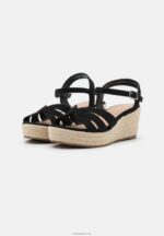 Anna Field kvinner plattformsandaler svarte P266L1460 - Bilde 3