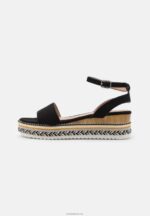 Anna Field kvinner plattformsandaler svarte P266L1462 - Bilde 2