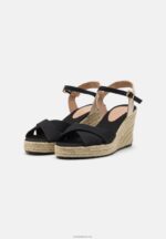 Anna Field kvinner plattformsandaler svarte P266L1467 - Bilde 3