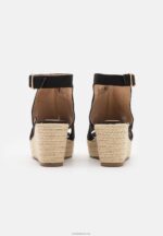 Anna Field kvinner plattformsandaler svarte P266L1469 - Bilde 4
