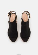 Anna Field kvinner plattformsandaler svarte P266L1469 - Bilde 6