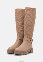 Anna Field kvinner plattformstøvler beige P266L2248 - Bilde 3
