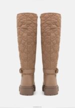 Anna Field kvinner plattformstøvler beige P266L2248 - Bilde 4