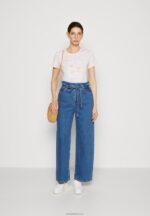Anna Field kvinner print t-skjorte lilla P266L345 - Bilde 2