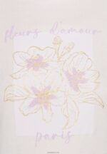 Anna Field kvinner print t-skjorte lilla P266L345 - Bilde 6