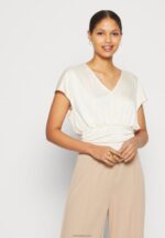Anna Field kvinner print t-skjorte lys rosa P266L237 - Bilde 4