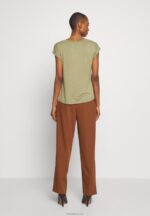 Anna Field kvinner print t-skjorte martini oliven P266L256 - Bilde 3