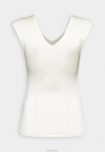 Anna Field kvinner print t-skjorte off-white P266L311 - Bilde 6