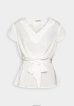 Anna Field kvinner print t-skjorte off-white P266L323 - Bilde 4